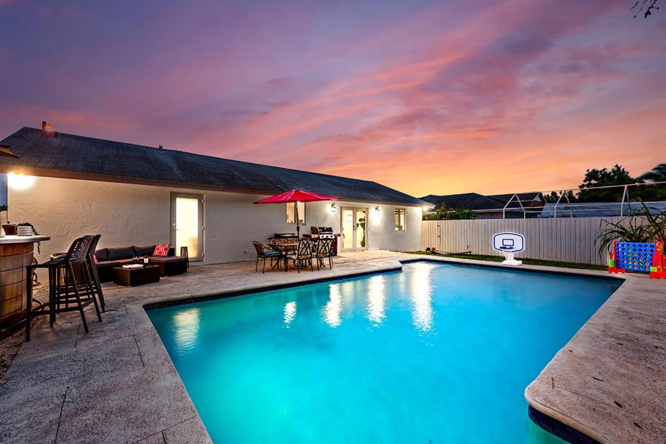 Bright Villa, Heated Pool, 2 Kings, By Everglades, Biscayne & Keys Хомстед Экстерьер фото